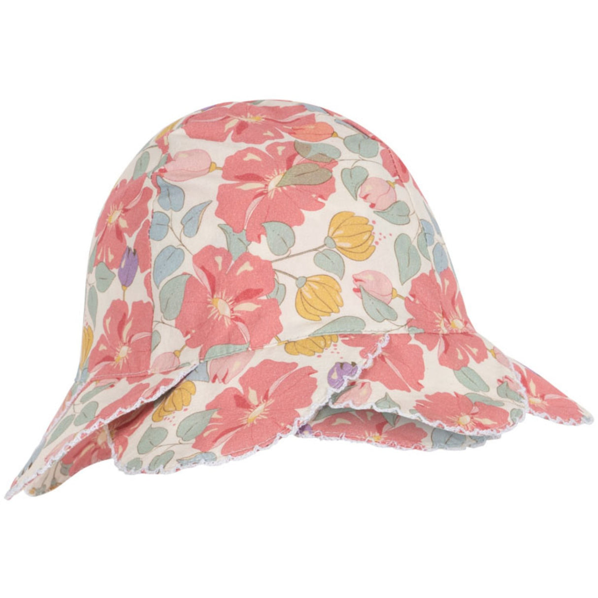 Konges Sløjd Fleur Anglaise Coeur Scallop Solhat GOTS