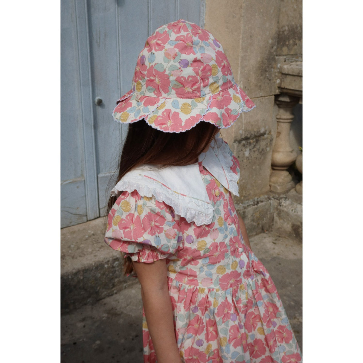 Konges Sløjd Fleur Anglaise Coeur Collar Dress Gots