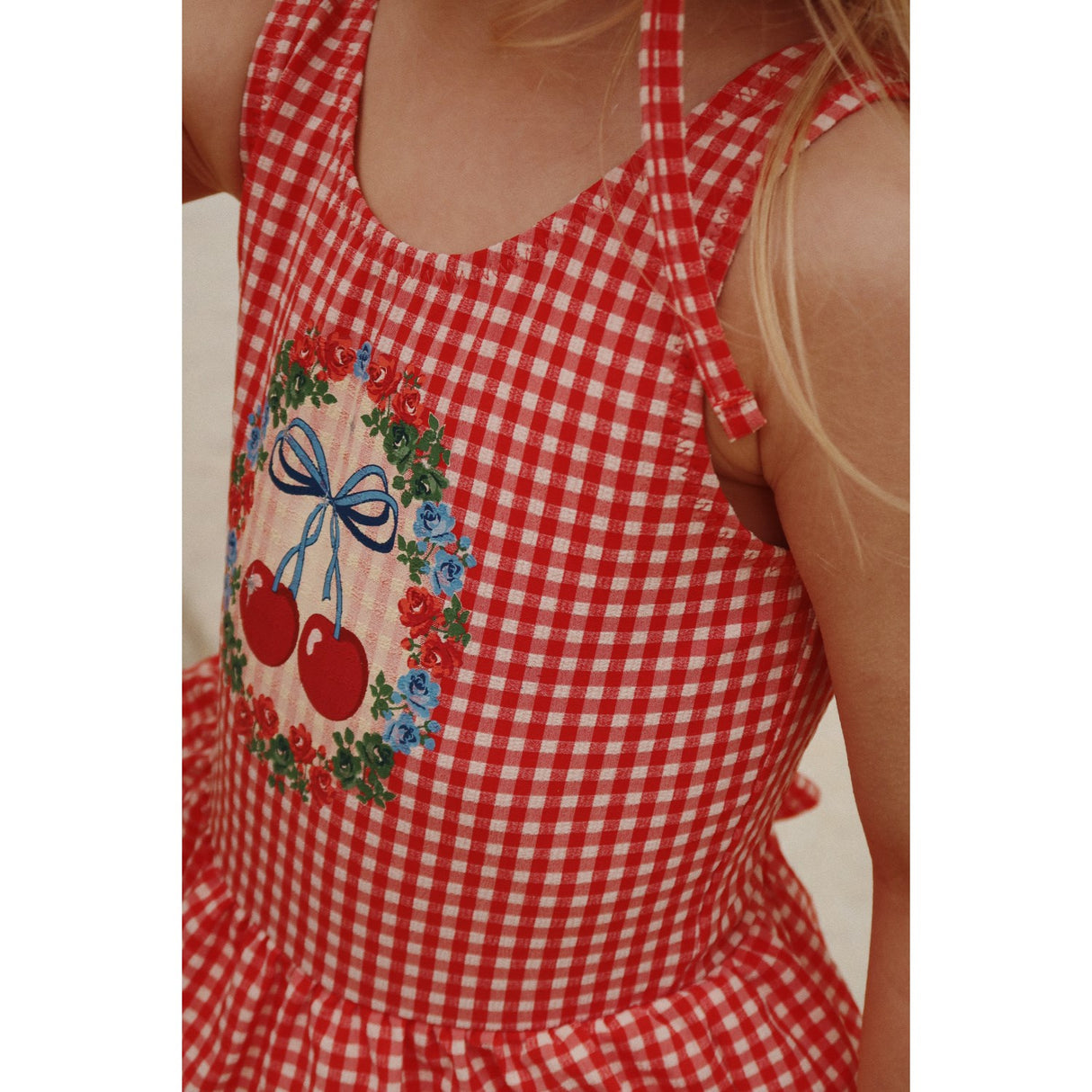 Konges Sløjd Fiery Red Soline Swimsuit