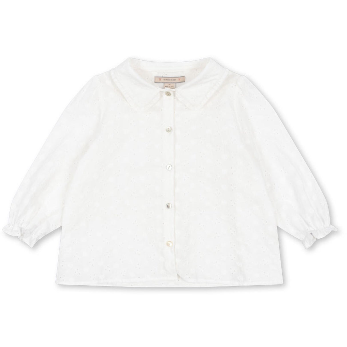 Konges Sløjd Optic White Lacey Collar Shirt