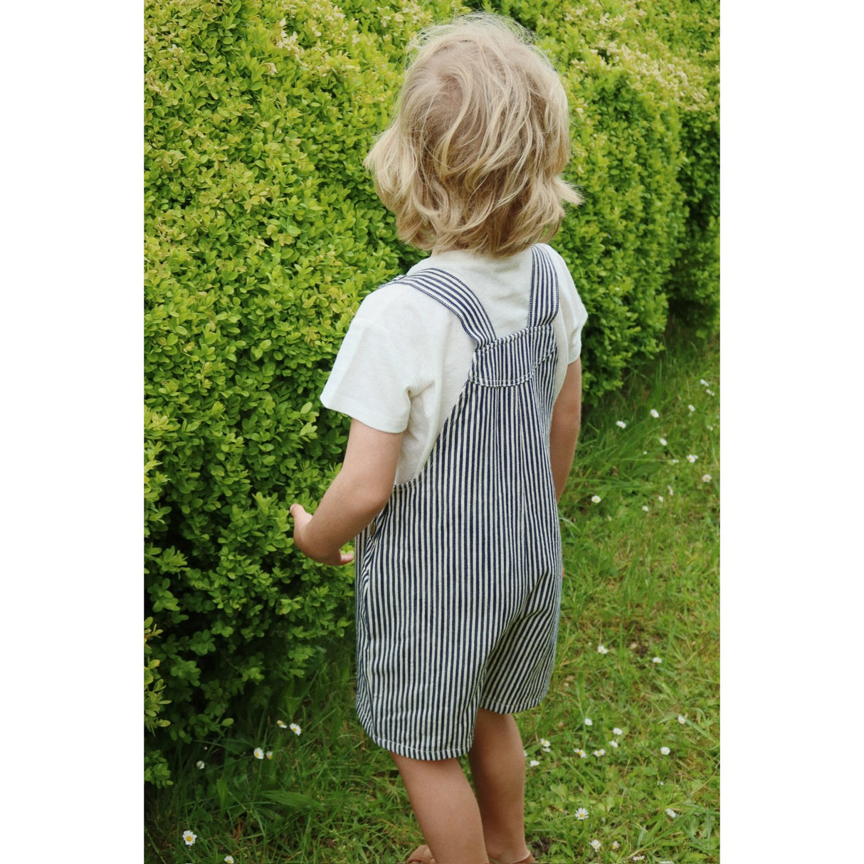 Konges Sløjd Naval Stripe Fender Overalls Gots