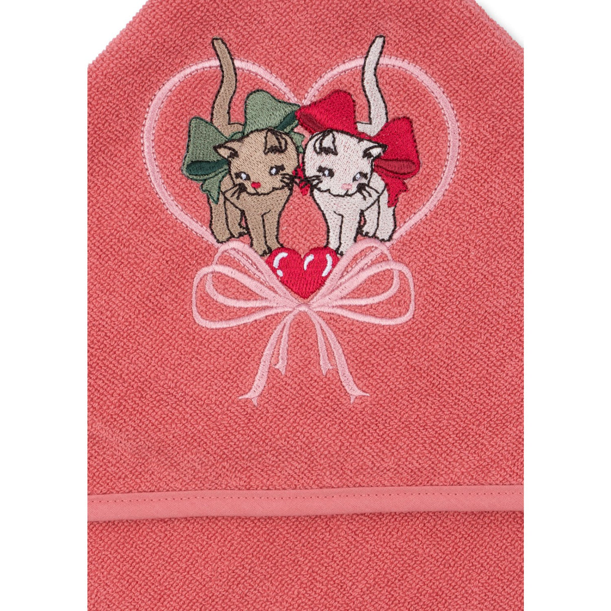 Konges Sløjd Flamingo Plume Terry Towel Embroidery Gots