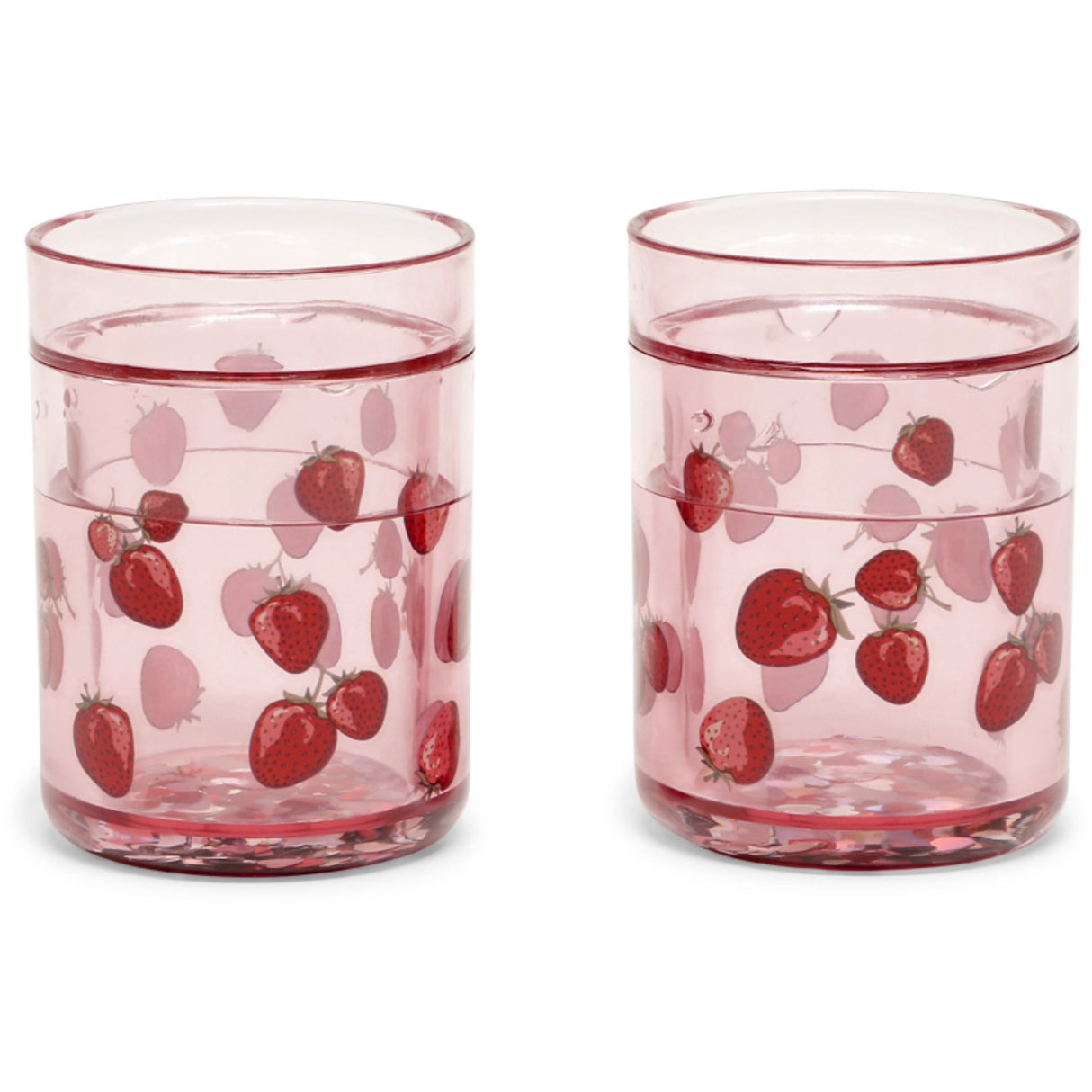 Konges Sløjd Fragola 2 Pack Glitter Cups