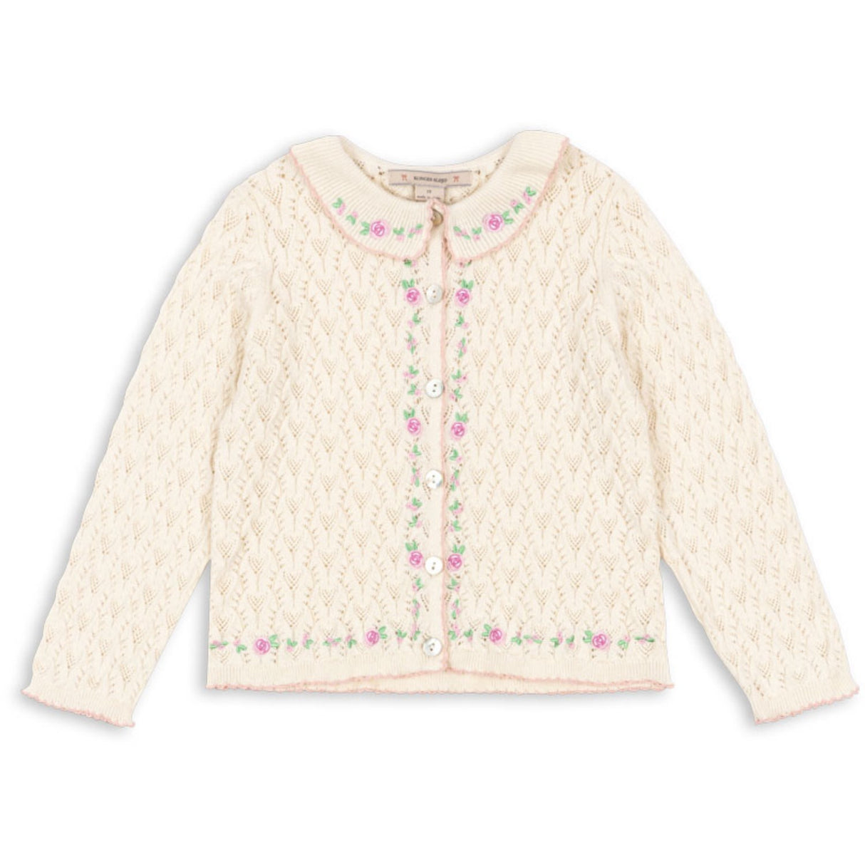 Konges Sløjd Cream Off White Rosier Cardigan