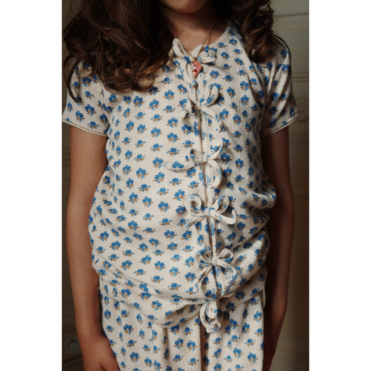 Konges Sløjd Piccoloblu Gold Mulli Tee Gots