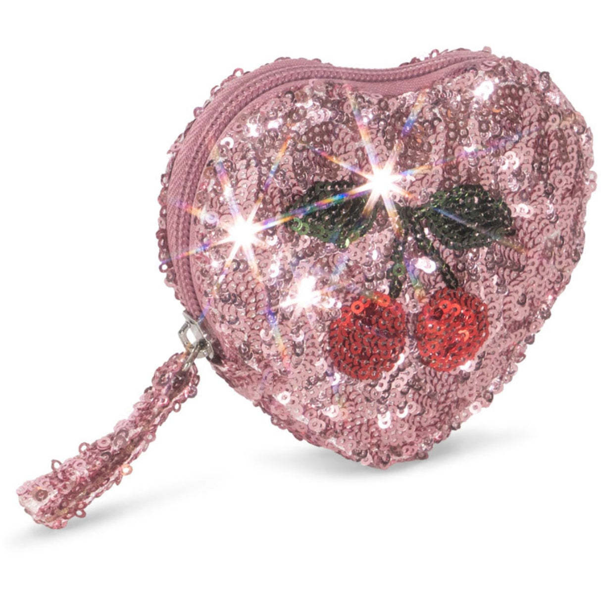 Konges Sløjd Mellow Rose Sequin Heart Wallet