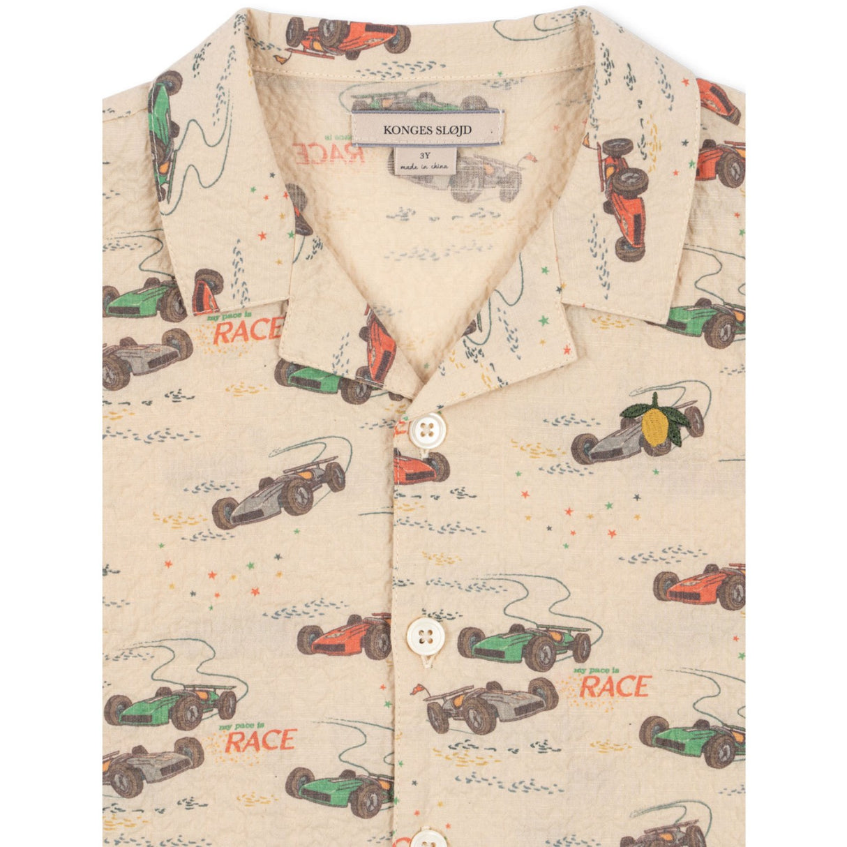 Konges Sløjd Grand Prix Elliot Ss Shirt Gots