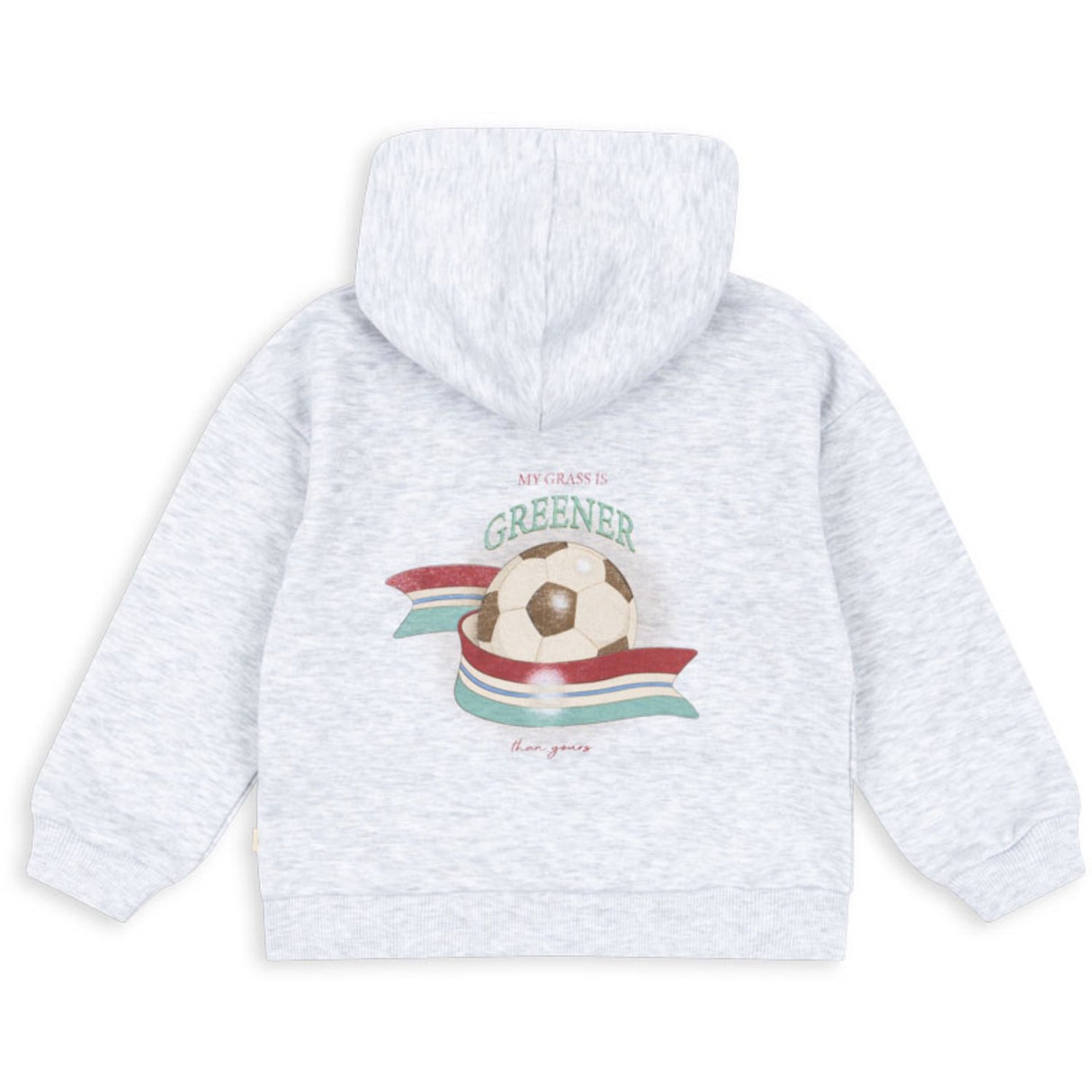 Konges Sløjd Off White Melange Lou Hoodie Ocs