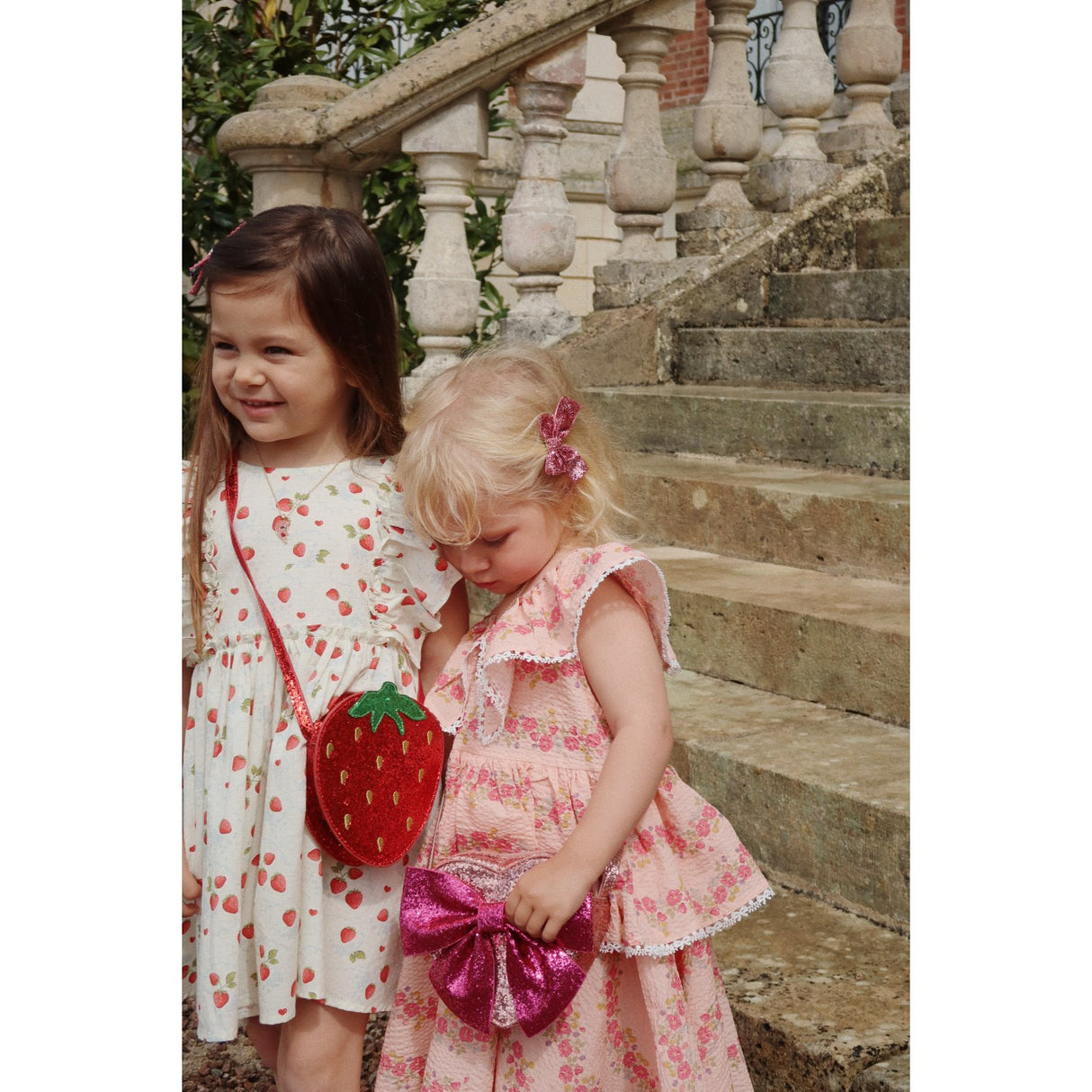 Konges Sløjd Floria Pink Bella Frill Dress Gots