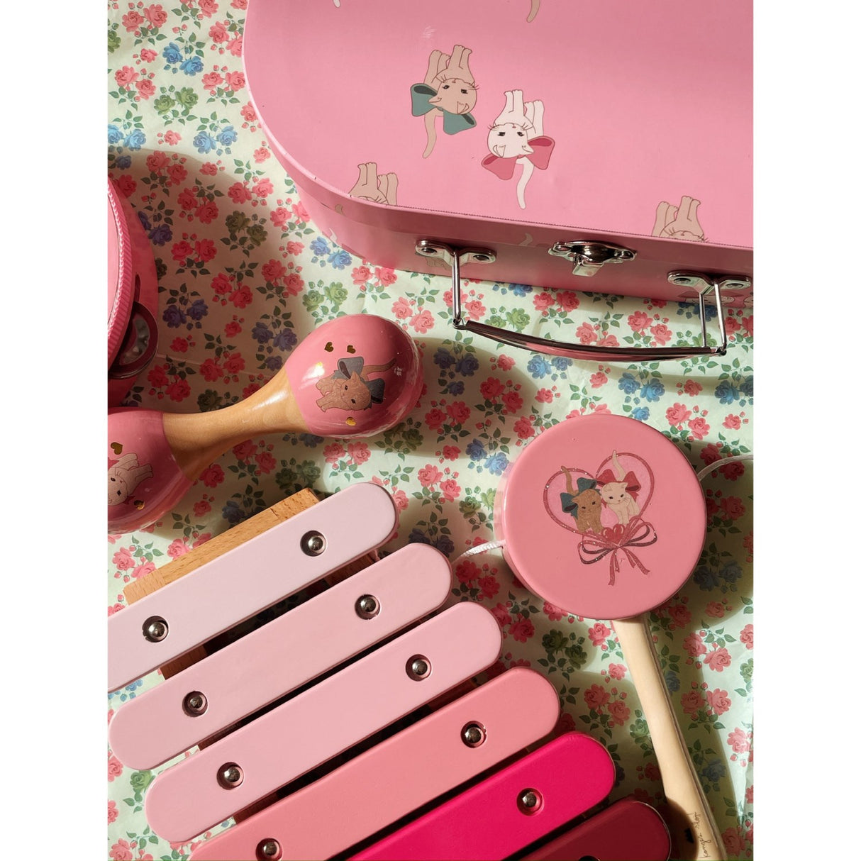 Konges Sløjd Bow Kitty Wooden Music Sets Fsc