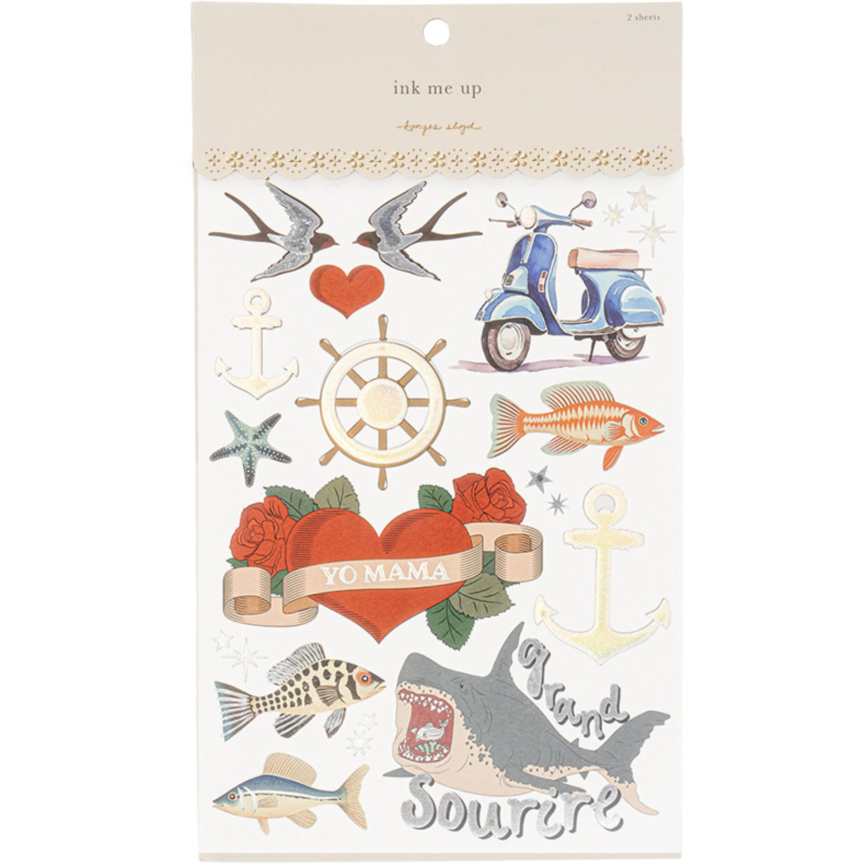 Konges Sløjd Boy Mix Pack Tattoos