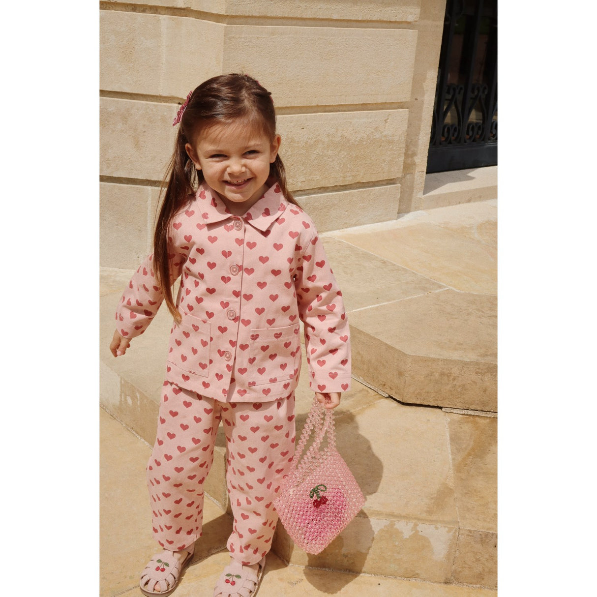 Konges Sløjd Amour Rouge Fen Shirt Jacket Gots