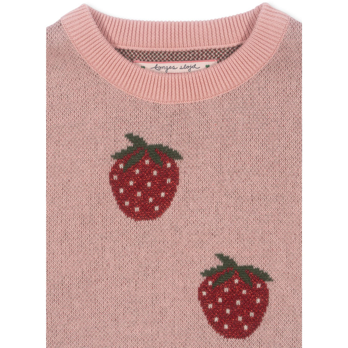 Konges Sløjd Strawberry Lapis Lurex Knit Dress