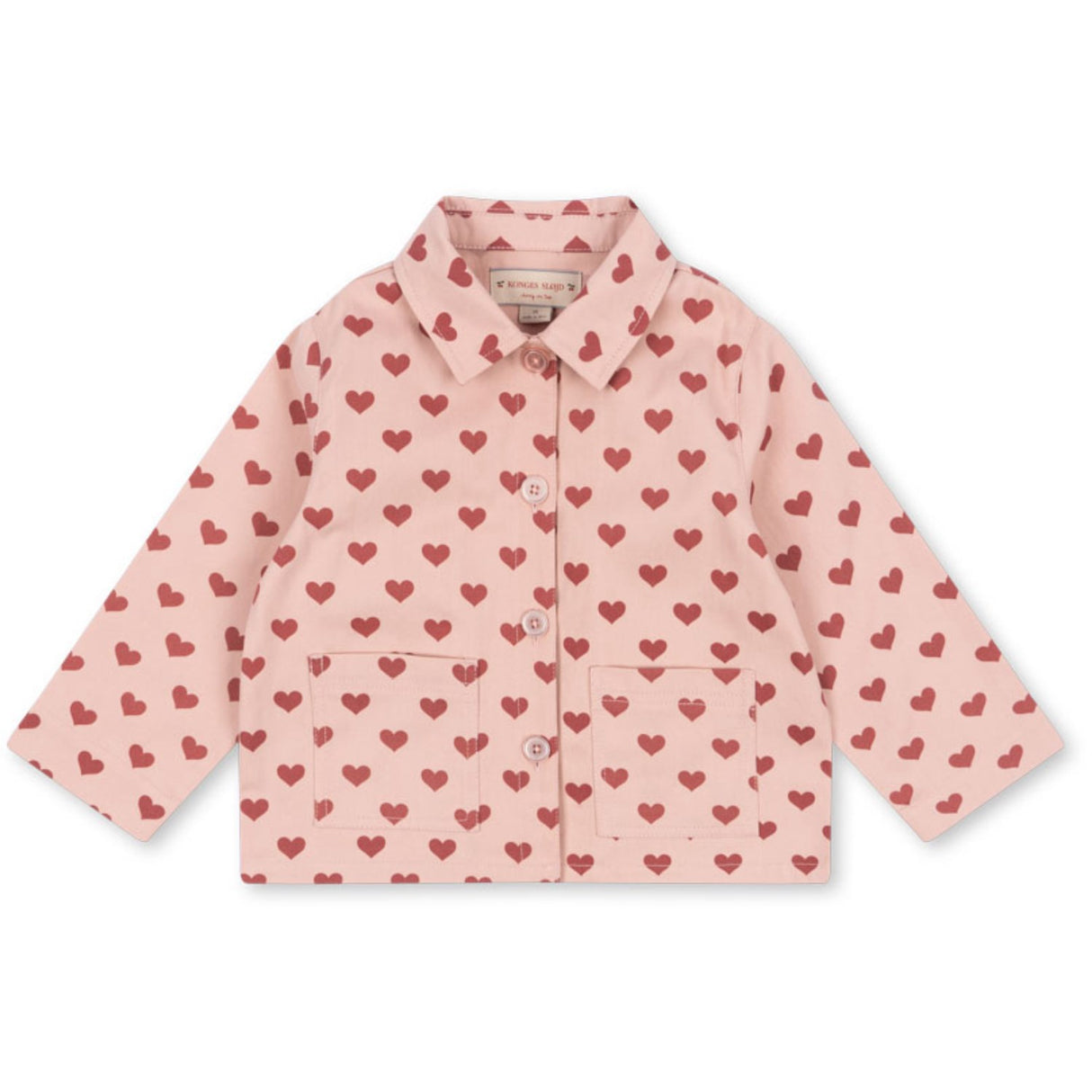 Konges Sløjd Amour Rouge Fen Shirt Jacket Gots