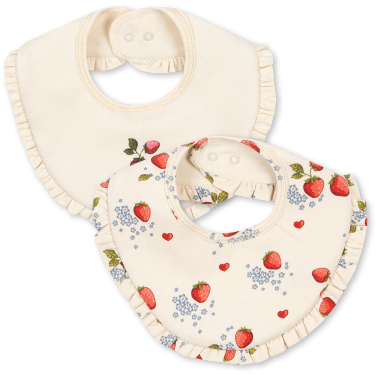 Konges Sløjd Marmalade Mix Basic 2 Pack Frill Bib