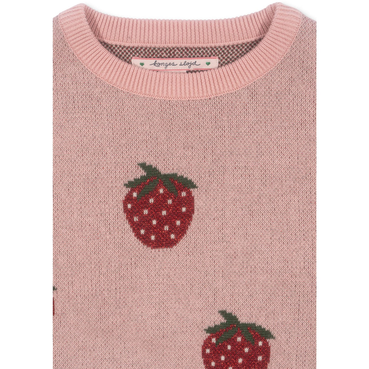 Konges Sløjd Strawberry Lapis Lurex Knit Blouse