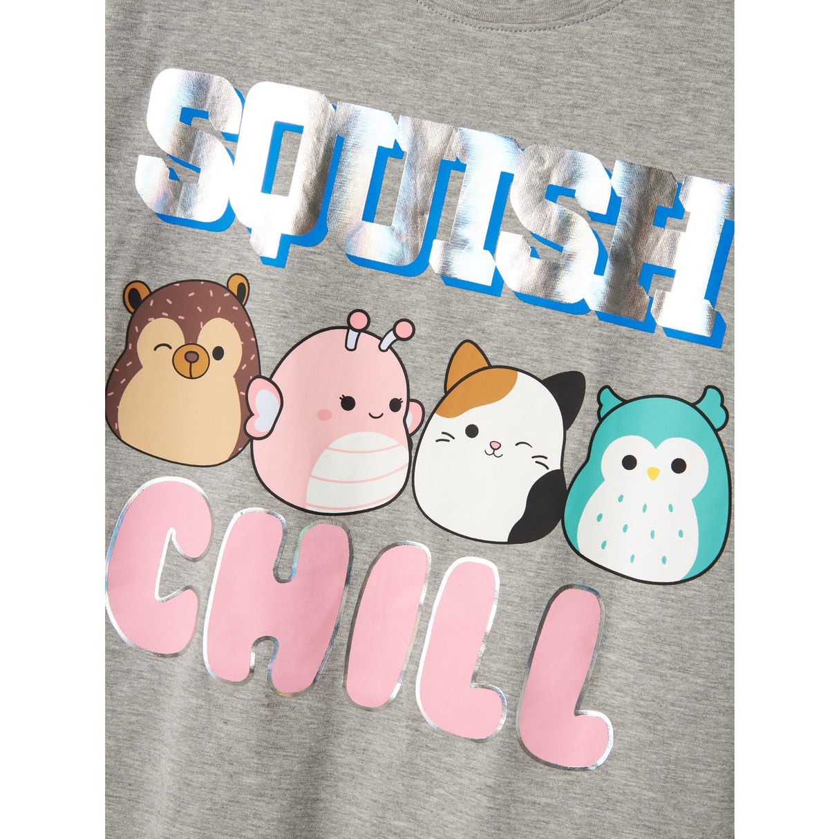Name It Grey Melange Obiana Squishmallows Nightgown