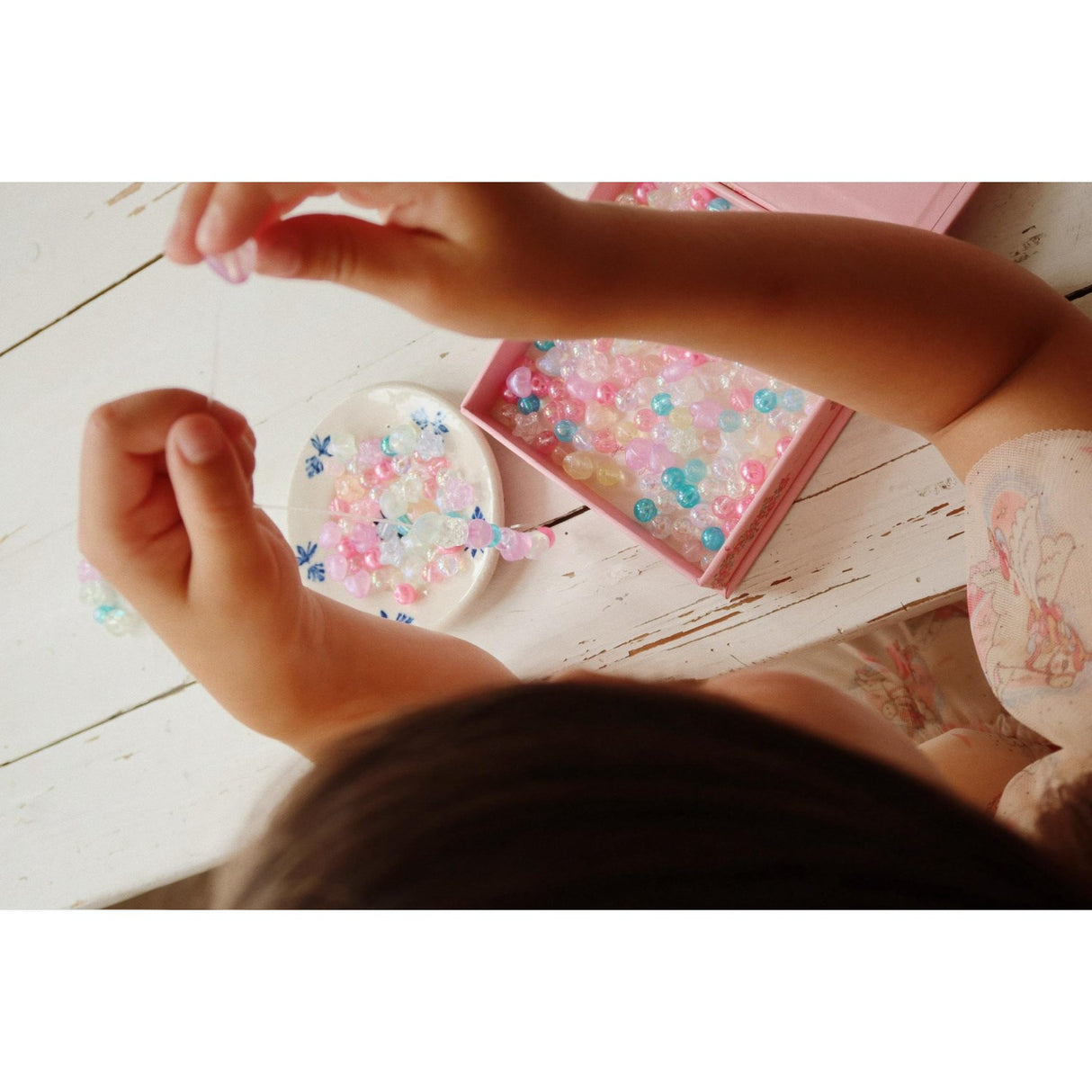 Konges Sløjd Blue/Pink Box Of Pearls Fsc