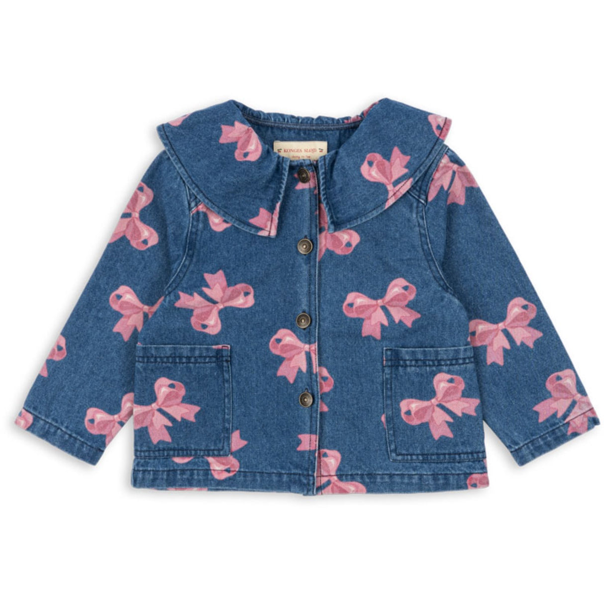 Konges Sløjd Bella Bow (For Denim) Magot Collar Jacket Gots