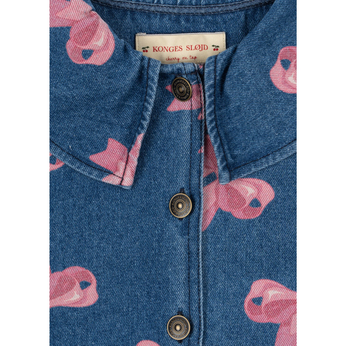 Konges Sløjd Bella Bow (For Denim) Magot Collar Jacket Gots