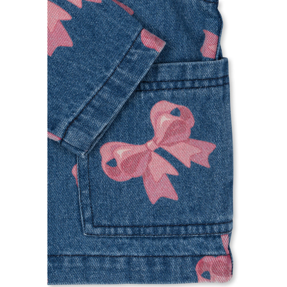 Konges Sløjd Bella Bow (For Denim) Magot Collar Jacket Gots