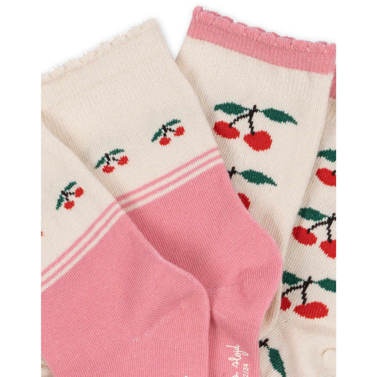 Konges Sløjd Cherry Mix 2 Pack Jacquard Socks