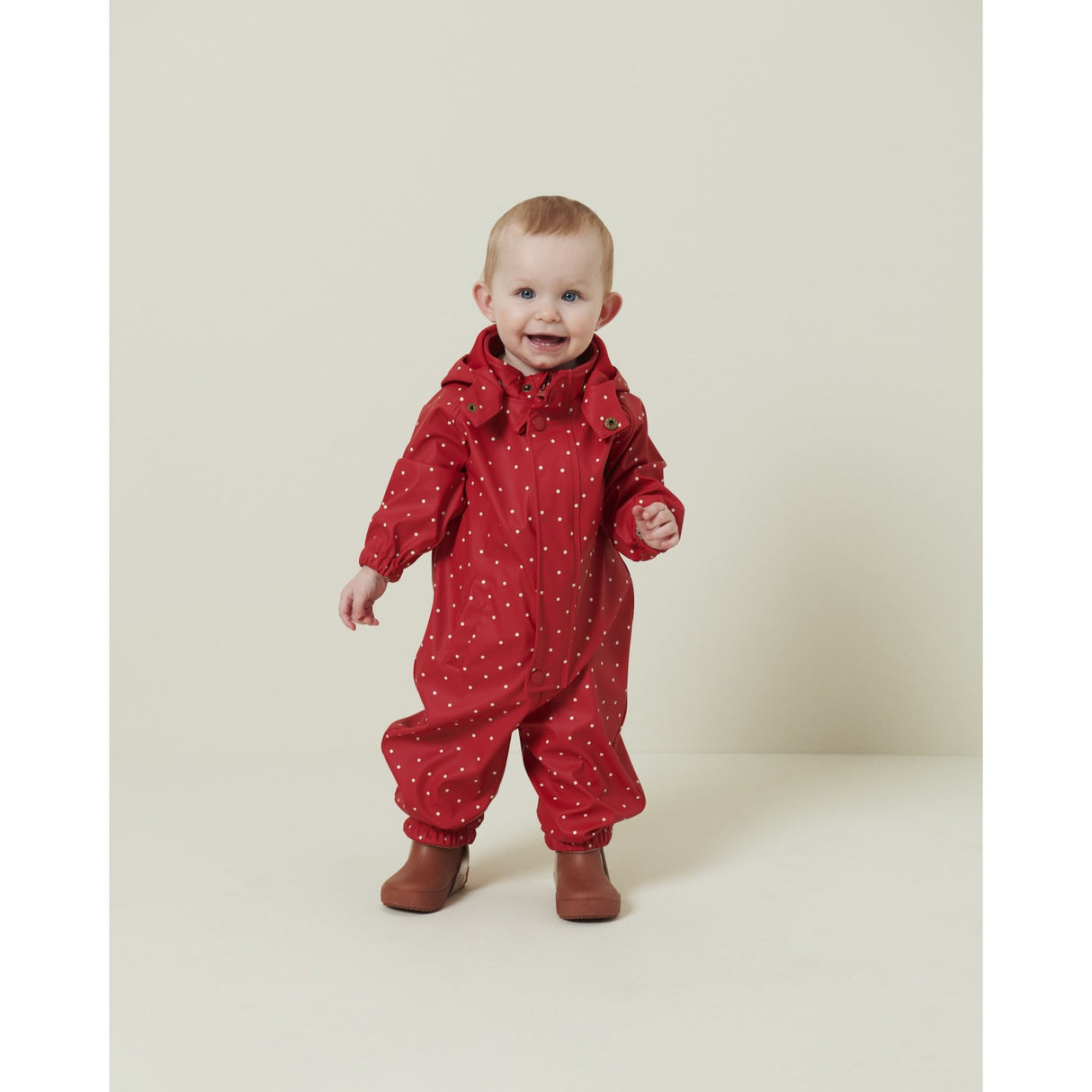 MarMar Rainwear Red Dew Dot Orion Suit Outerwear