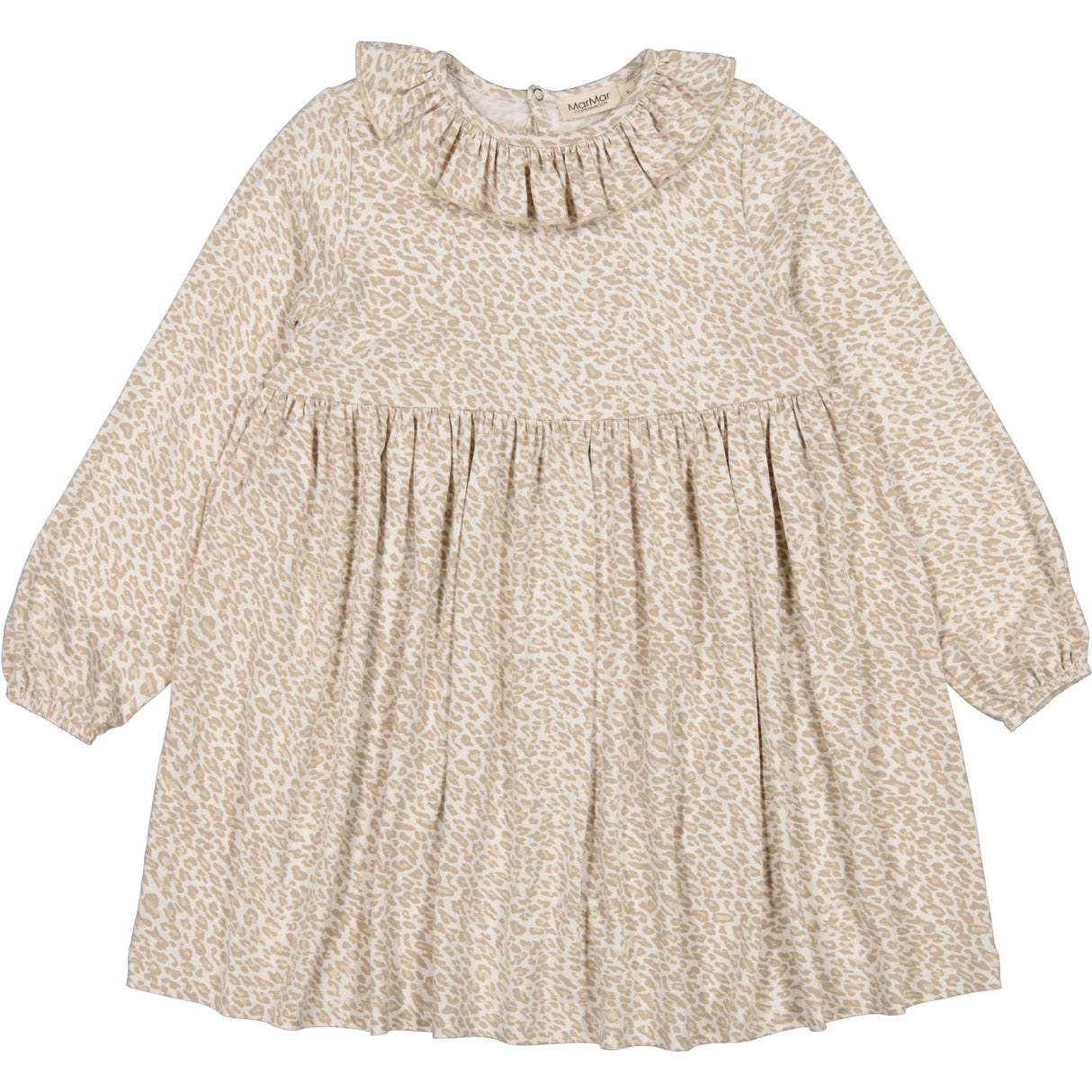 MarMar Leopard Beige Leo Diora Frill Dress