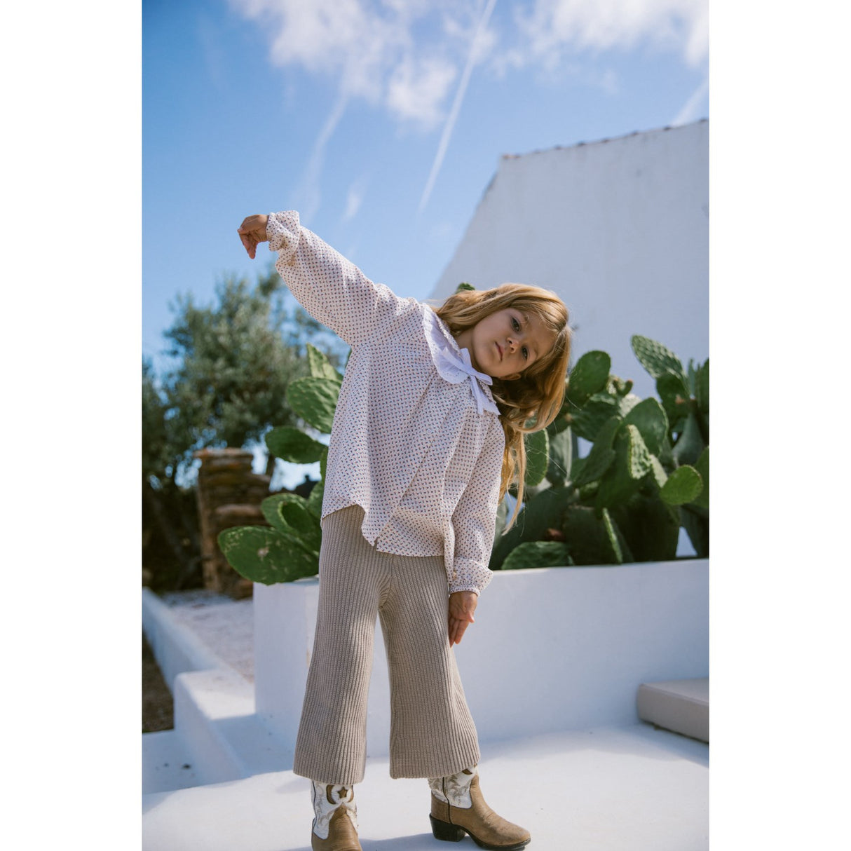 MarMar Smooth Cotton White Adiana Collar