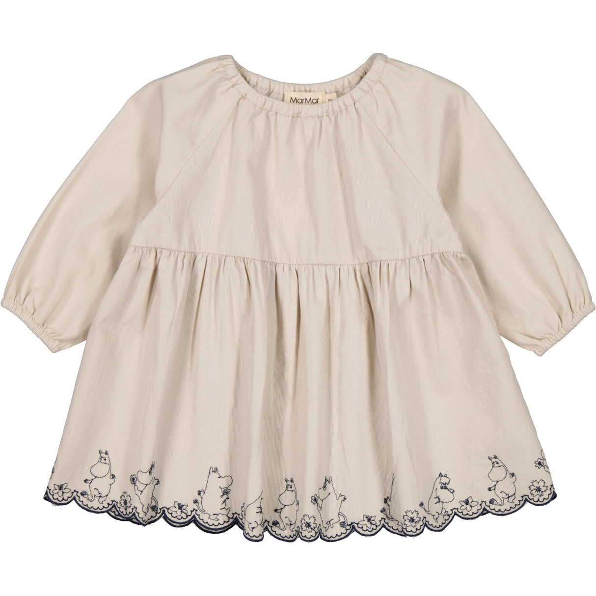 MarMar Cotton Texture Dancing Moomins Dawson B Dress