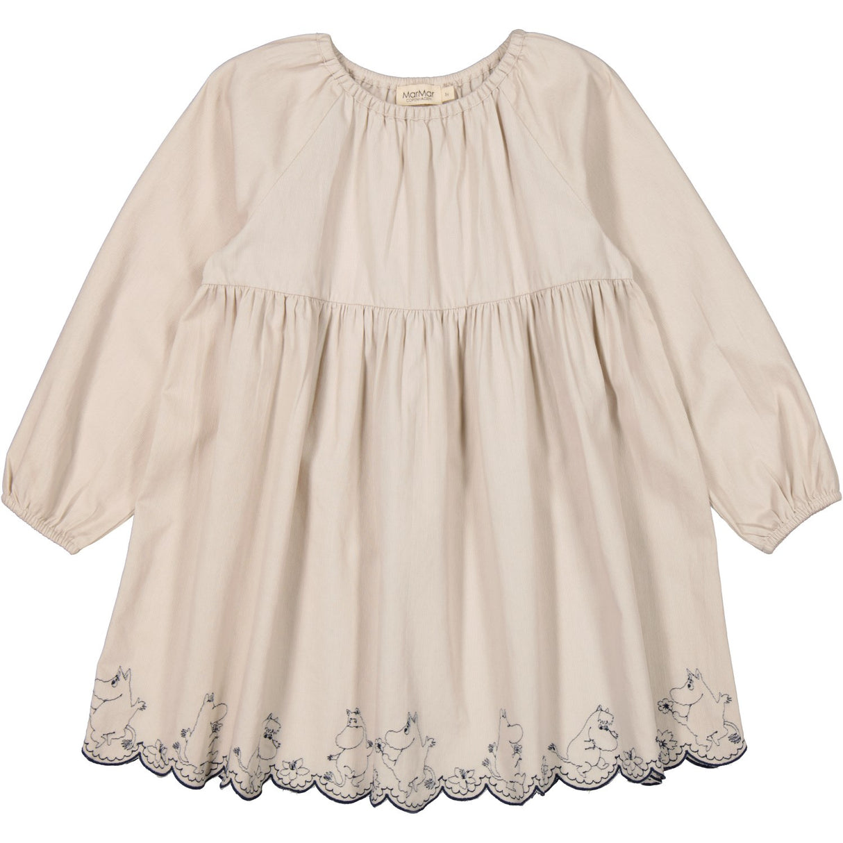 MarMar Cotton Texture Dancing Moomins Dawson Dress