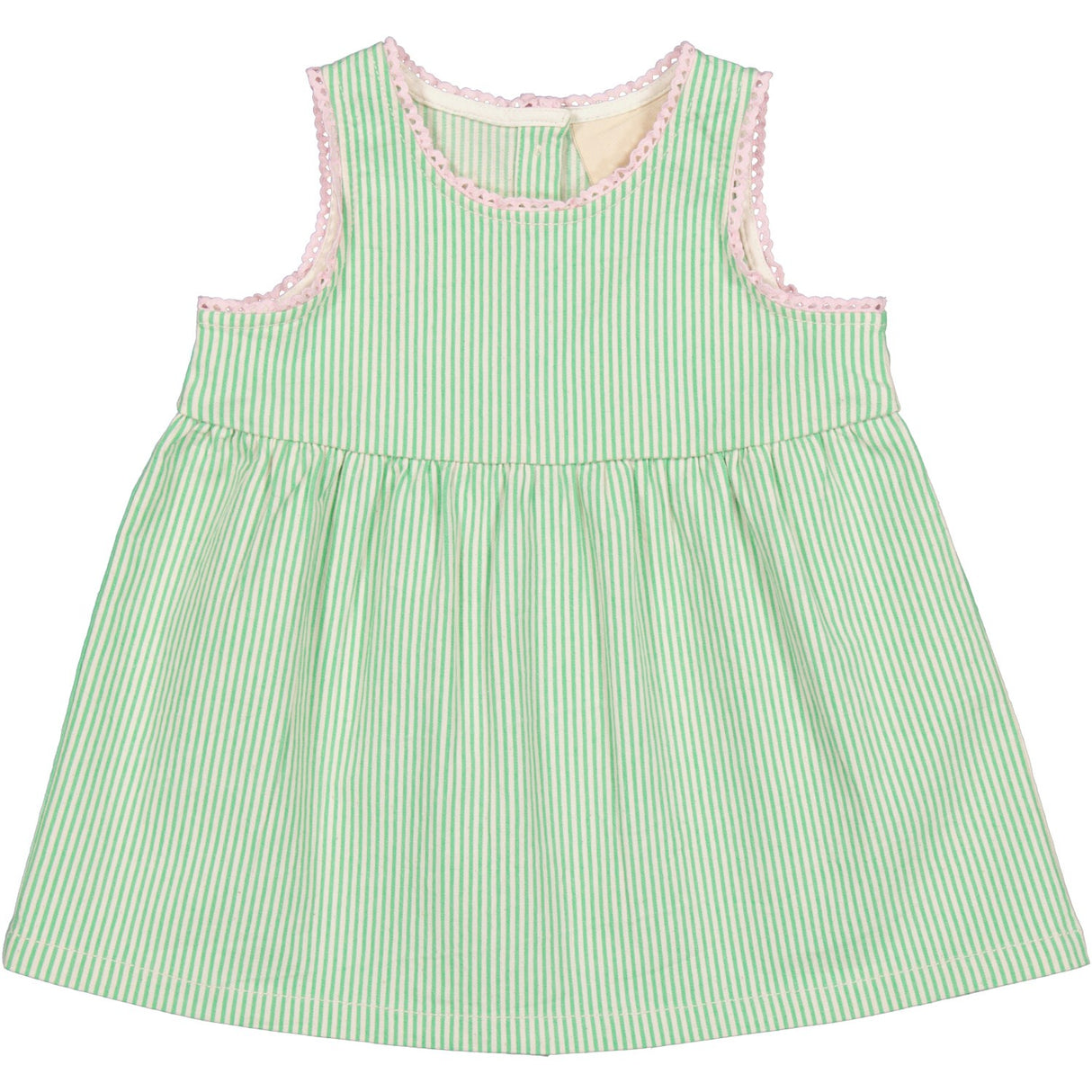 MarMar Soft Denim Cale Green Stripe Daely Dress