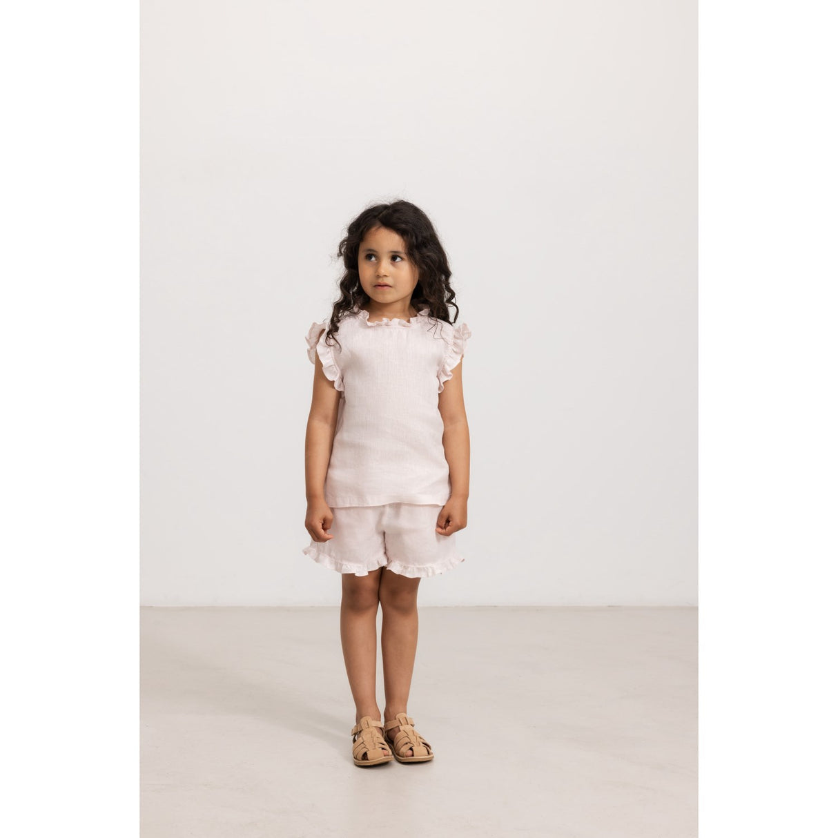 MarMar Linen Mauve Rose Tirra Top