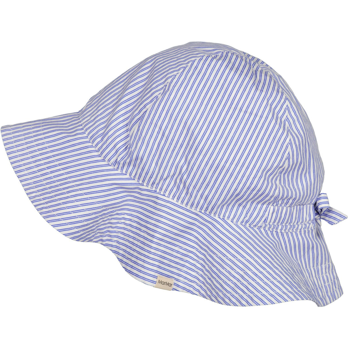 MarMar Poplin Bolich Blue Strips Alba Hat