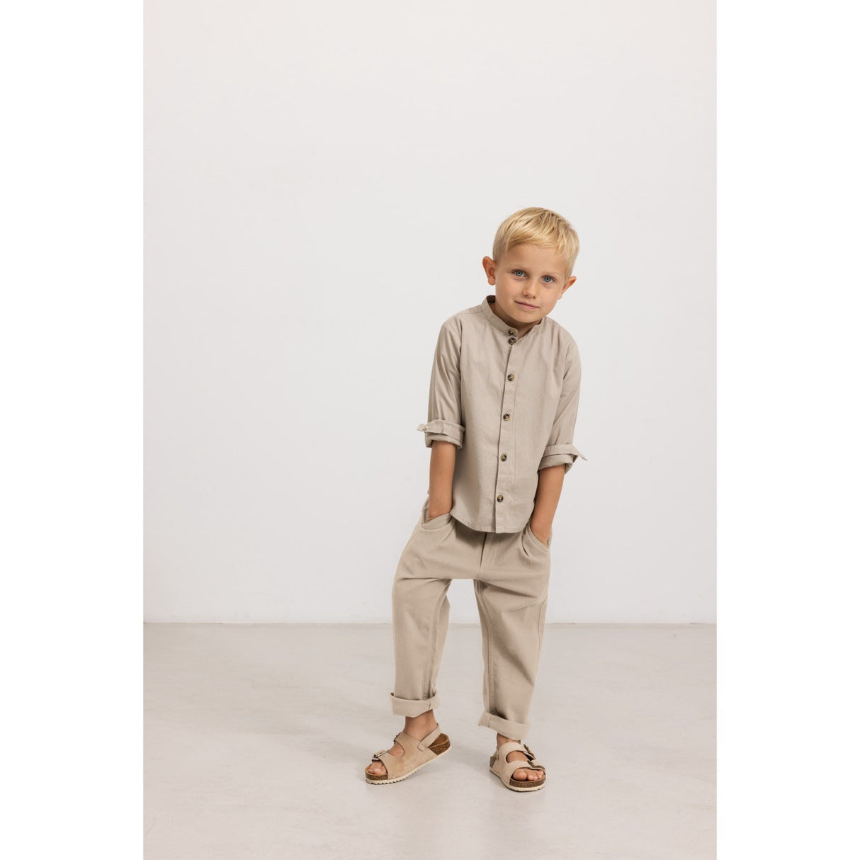 MarMar Cotton Texture Stone Wall Torben Shirt