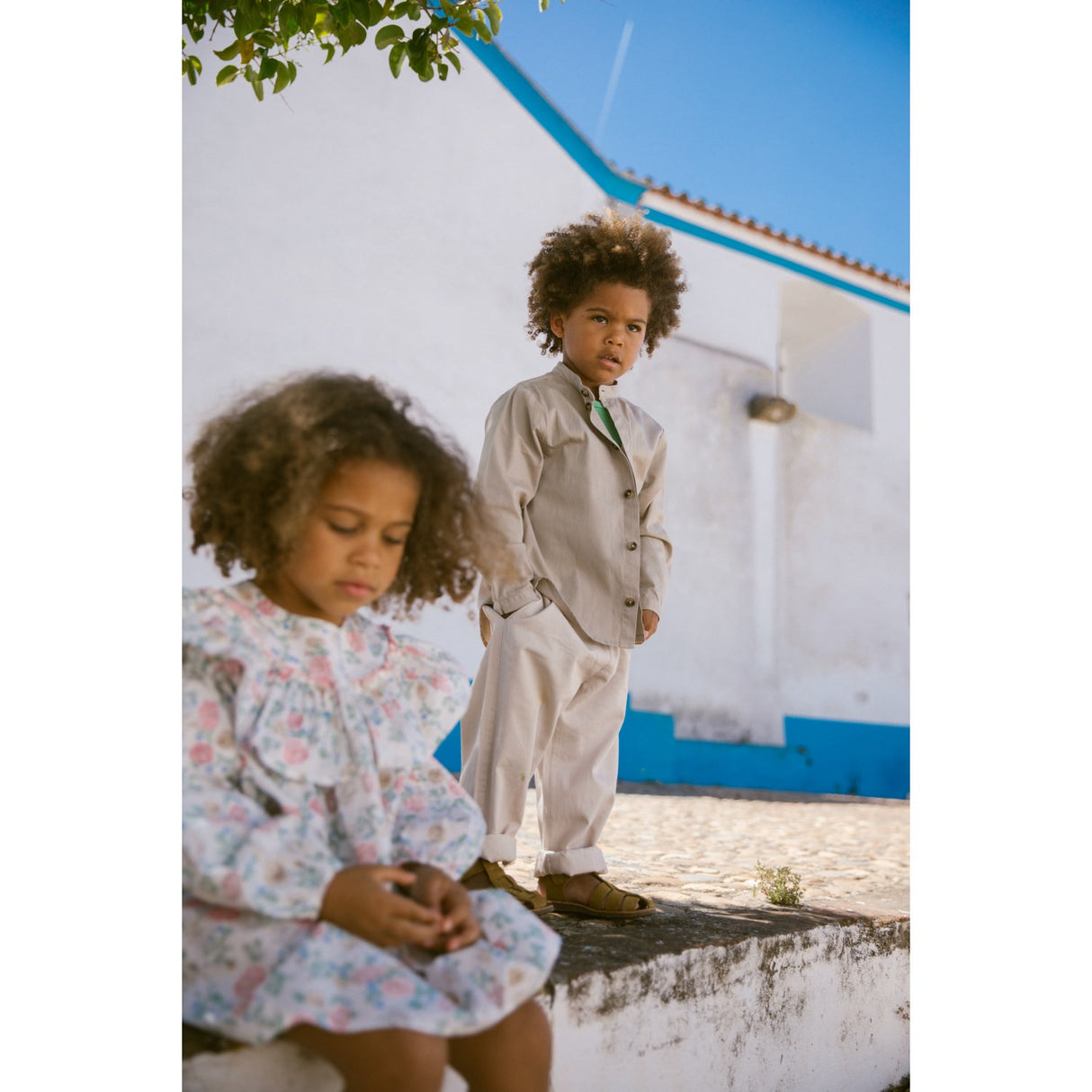 MarMar Cotton Texture Stone Wall Torben Shirt