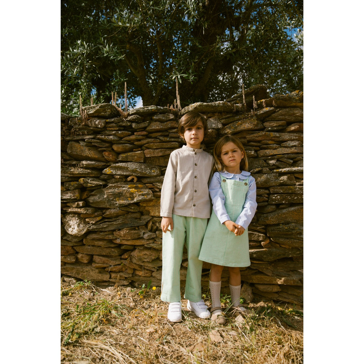 MarMar Cotton Texture Stone Wall Torben Shirt