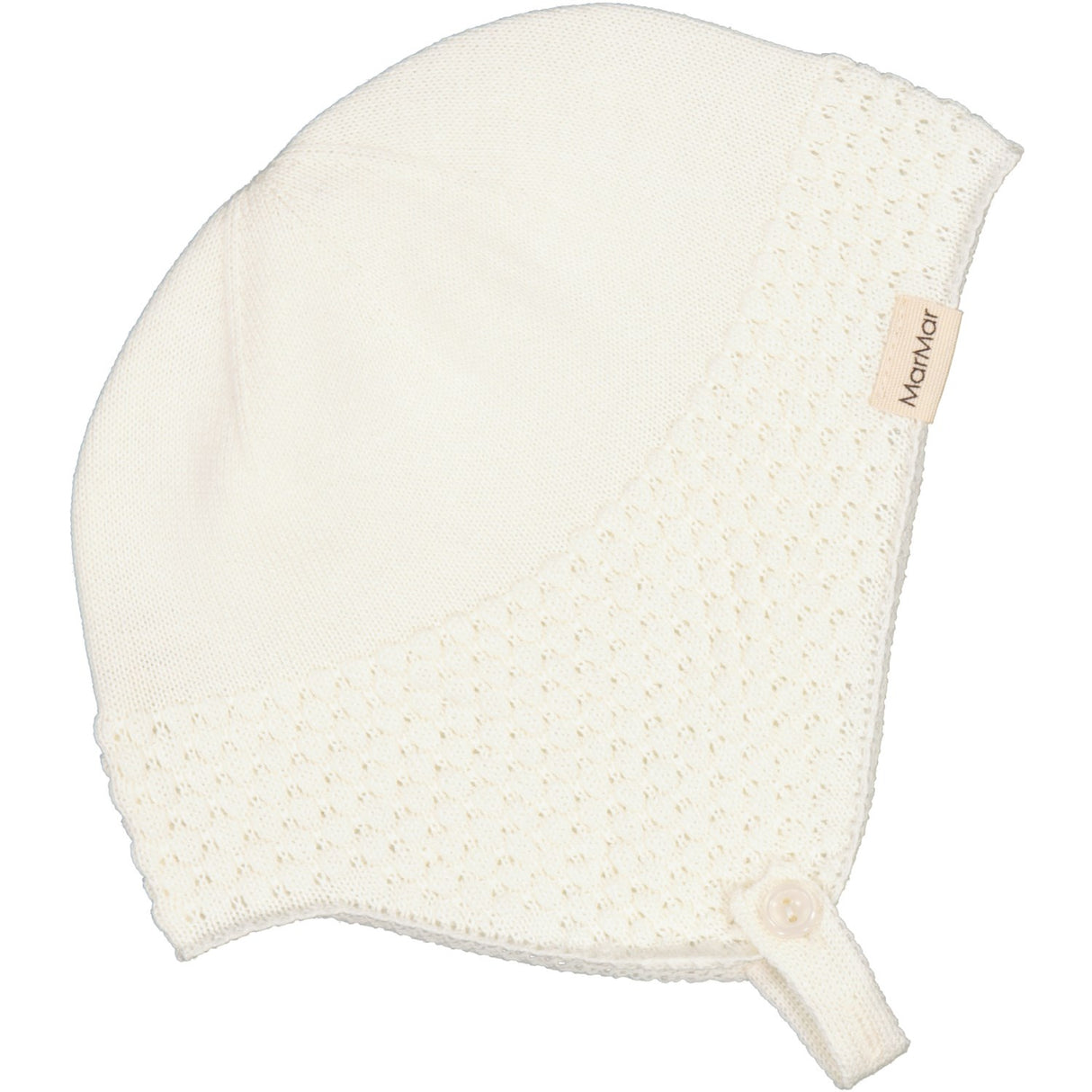 MarMar New Born Modal Mix Honeycomb Gentle White Aly Hat