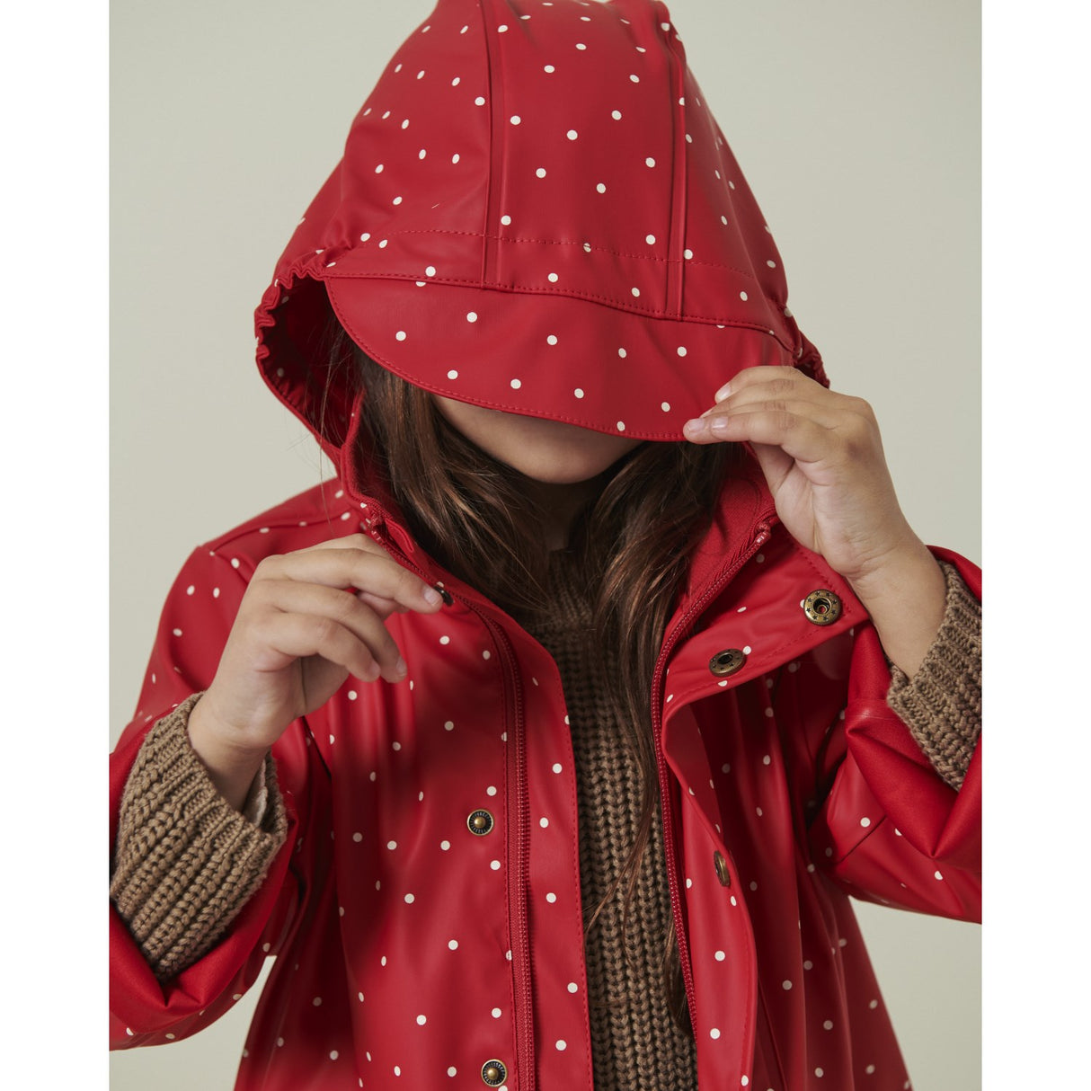 MarMar Rainwear Red Dew Dot October Jacket Outerwear