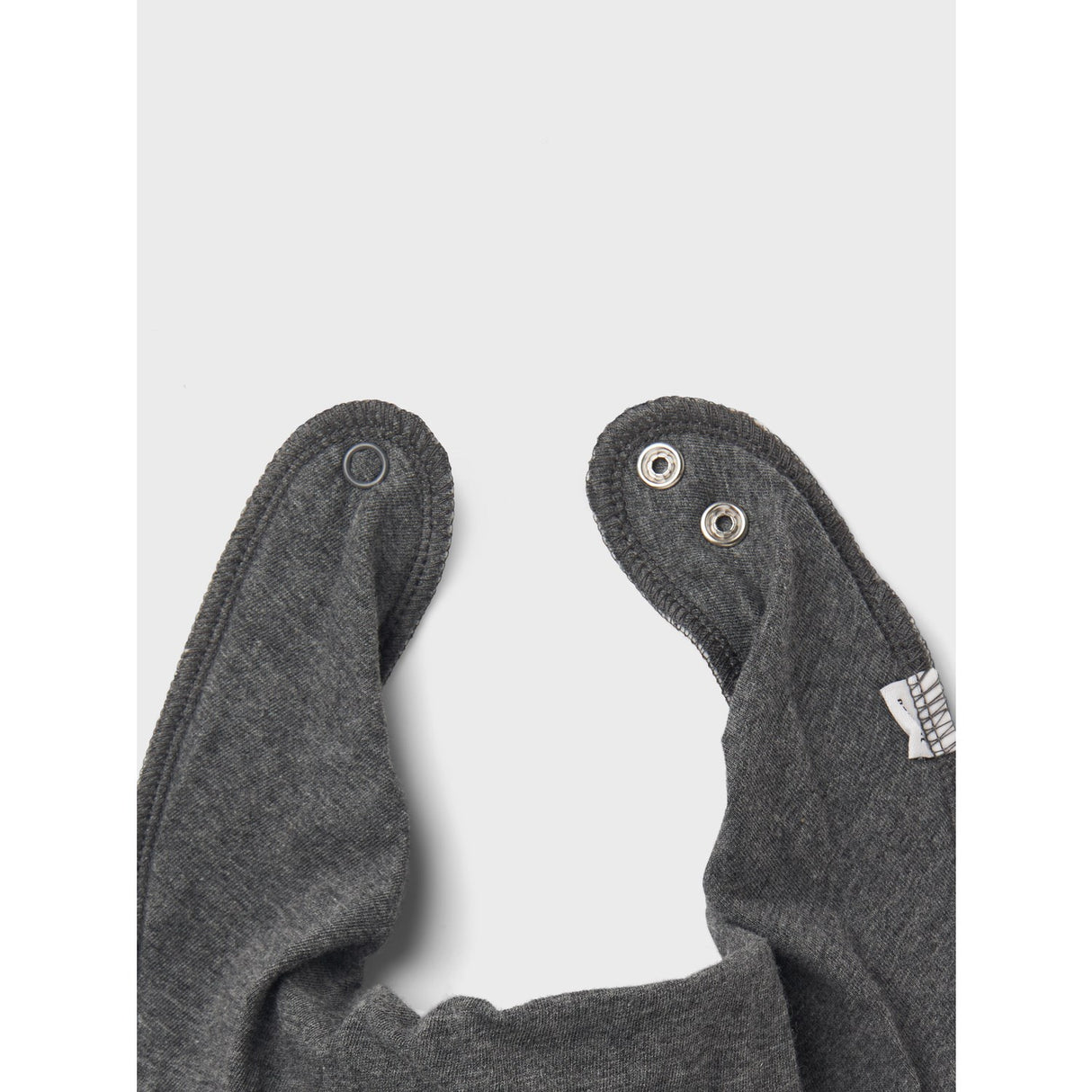 Name It Dark Grey Melange Yatte Scarf Bib