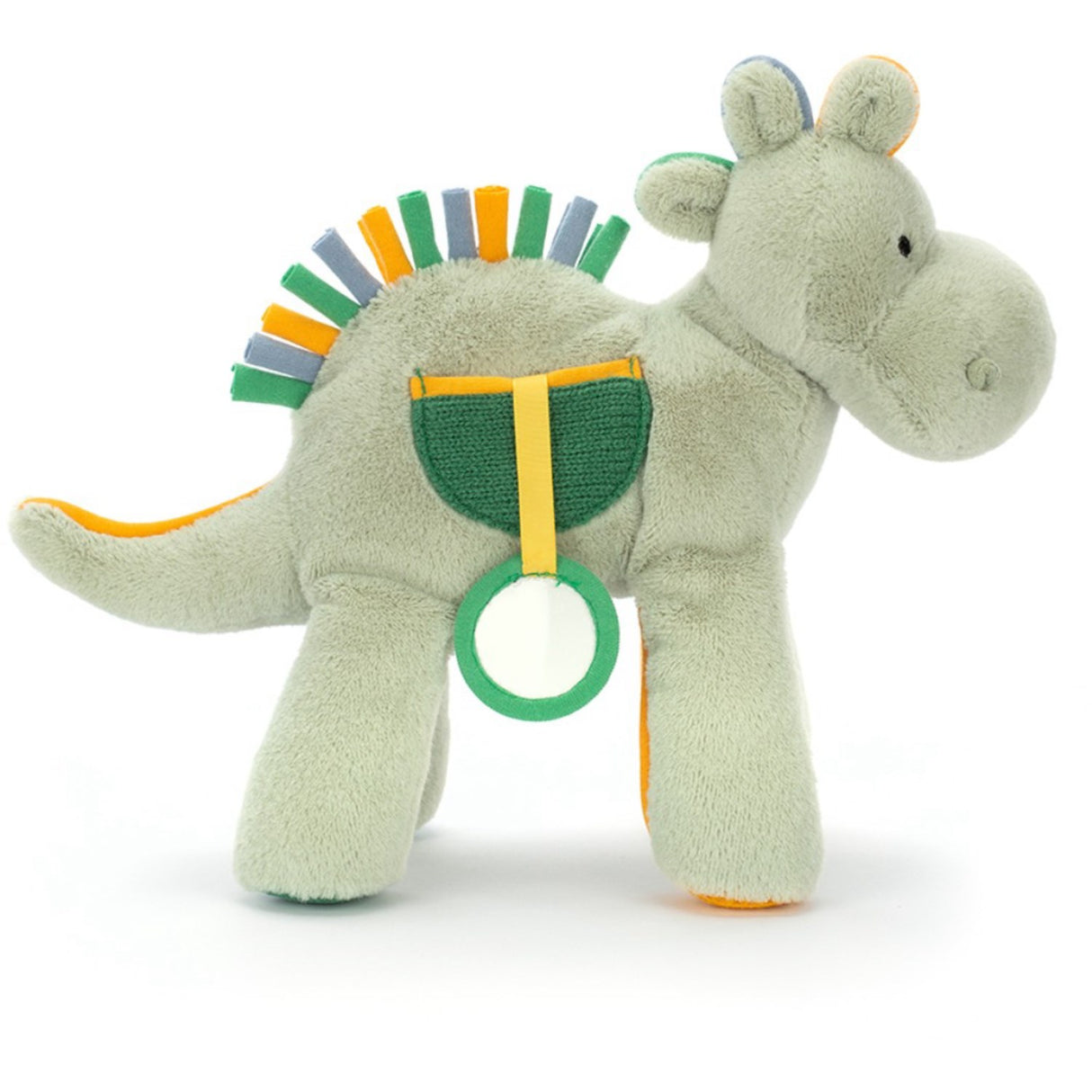 Jellycat Peek-a-Boo Dino Activity Teddy Bear