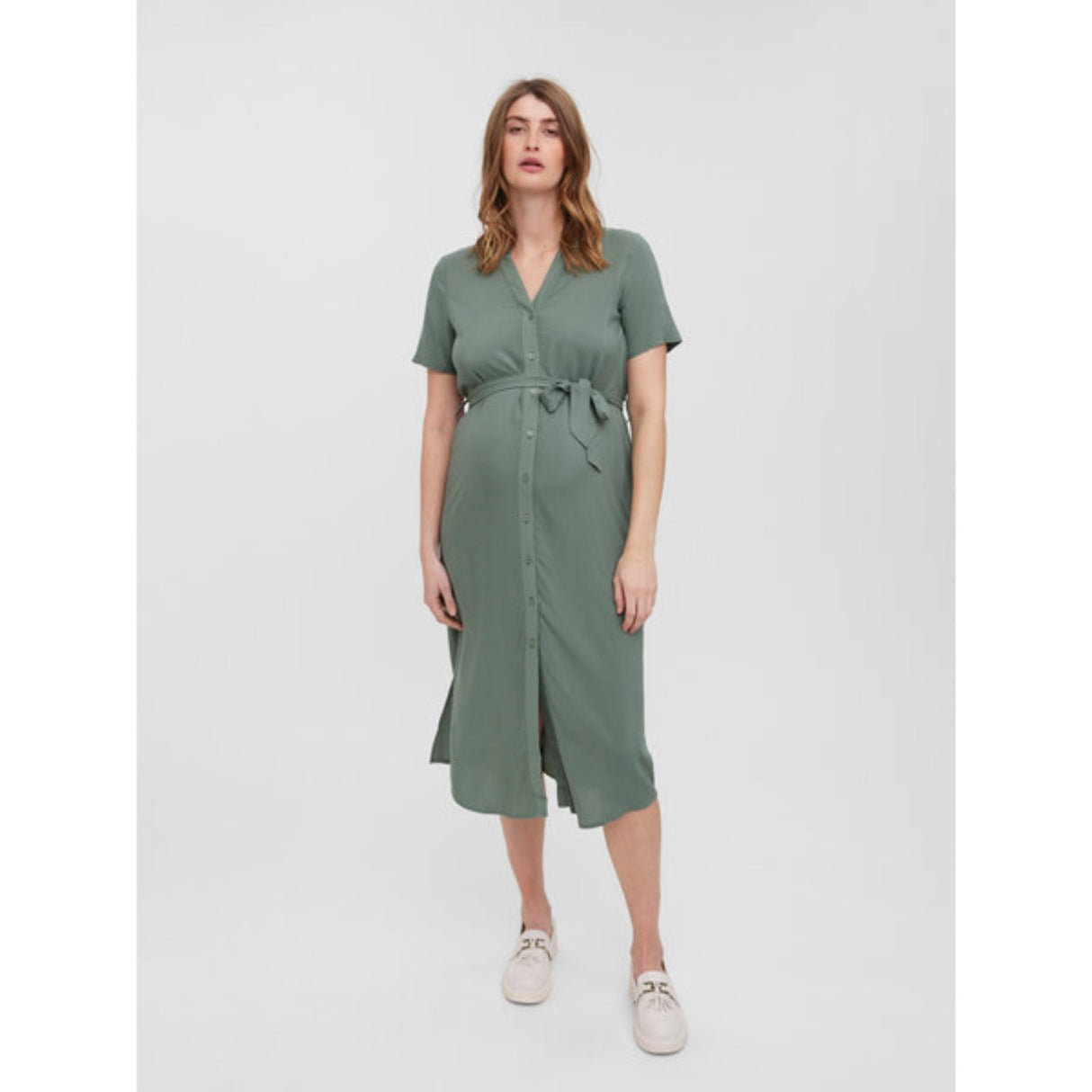 Vero Moda Maternity Laurel Wreath Vica Shirt Dress Noos