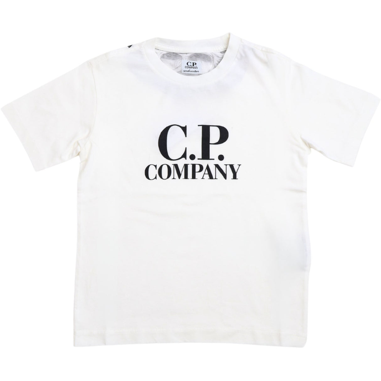C.P. Company Gauze White T-Shirt Short Sleeve