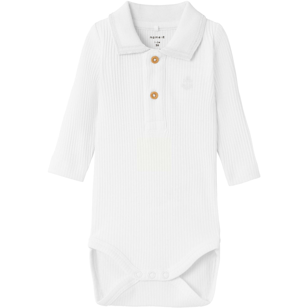 Name It Bright White Friman Polo Body