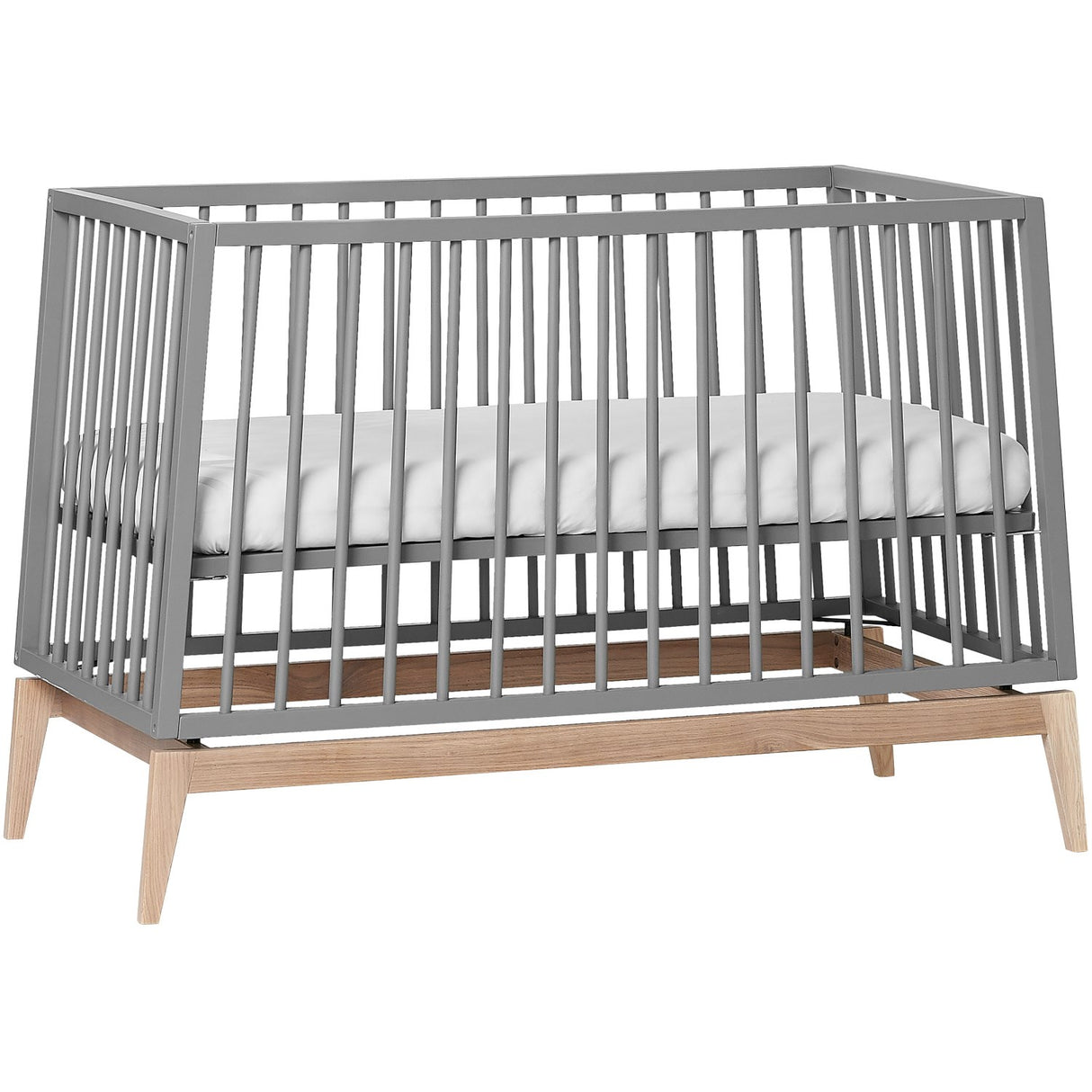 Leander Grey Luna™ Baby Bed