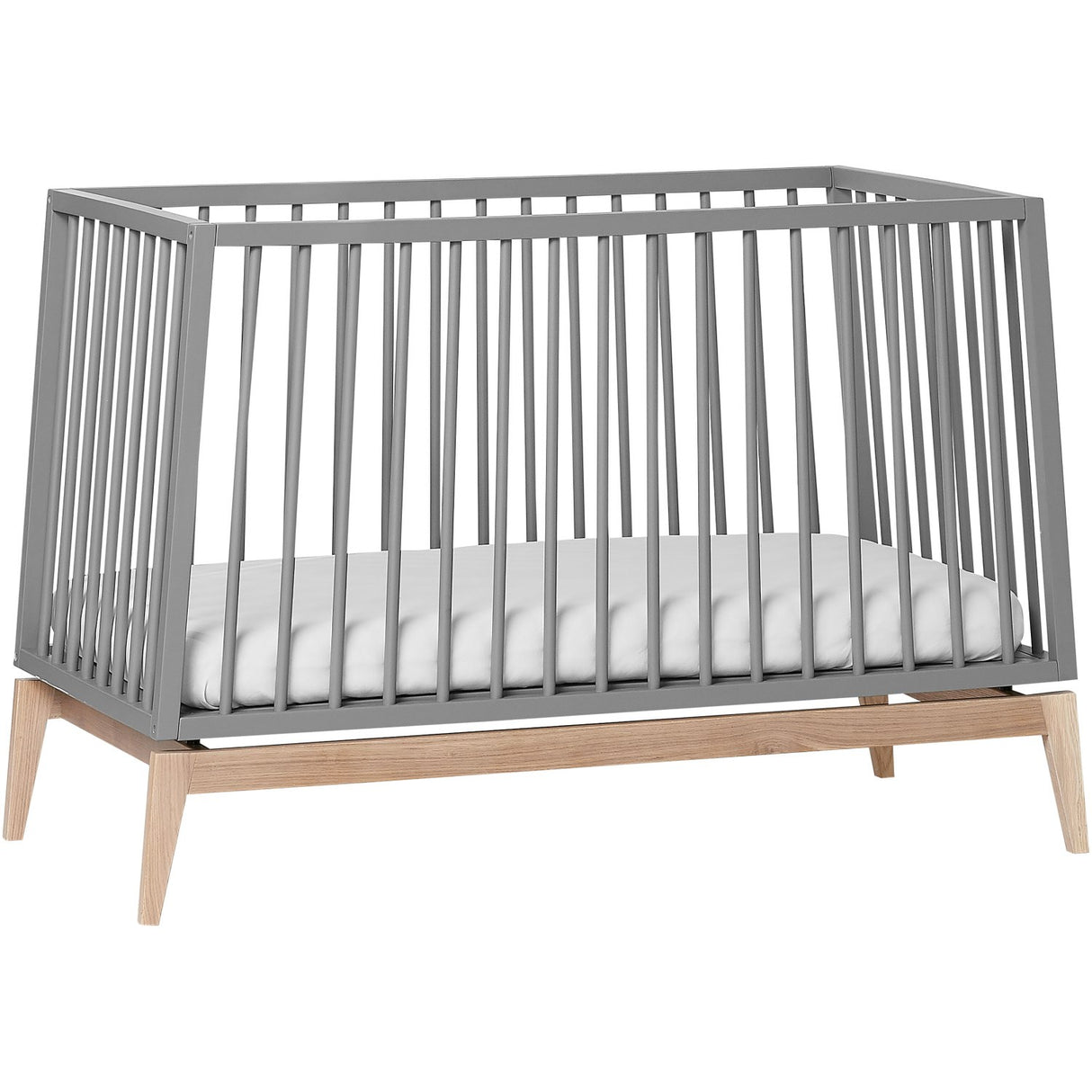 Leander Grey Luna™ Baby Bed