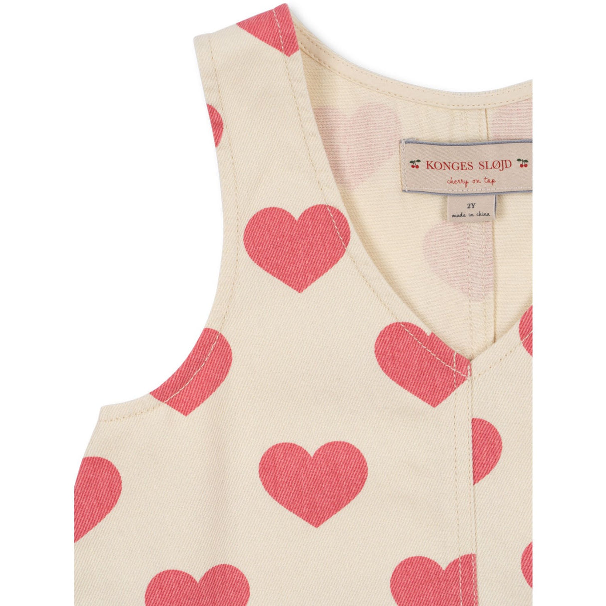 Konges Sløjd Bon Coeur Pink Magot Dress GOTS