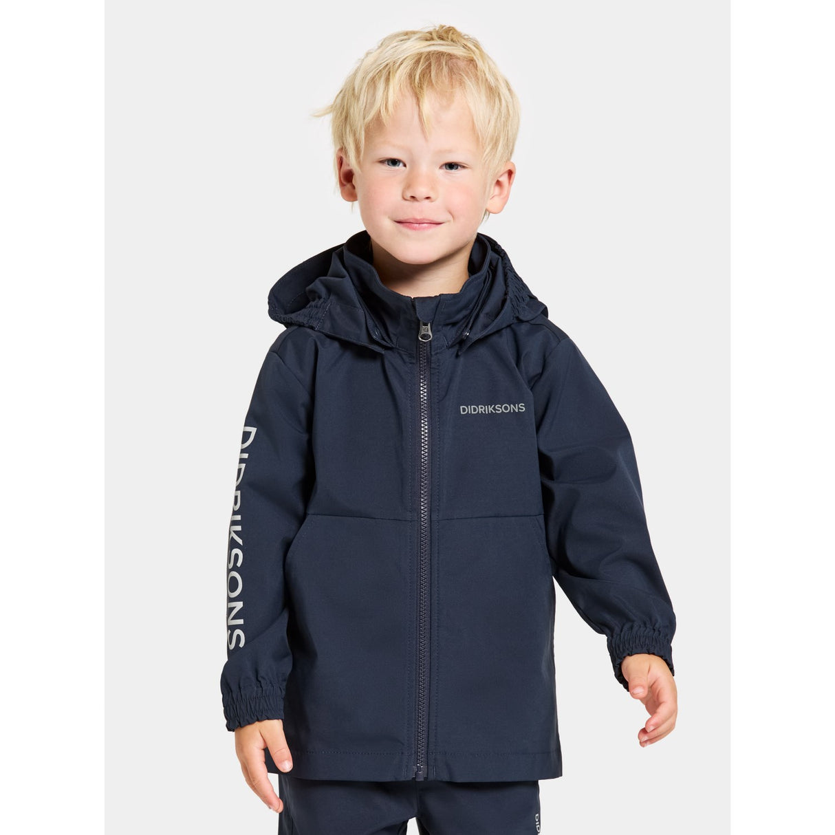 Didriksons Navy Hallon Kids Jacket
