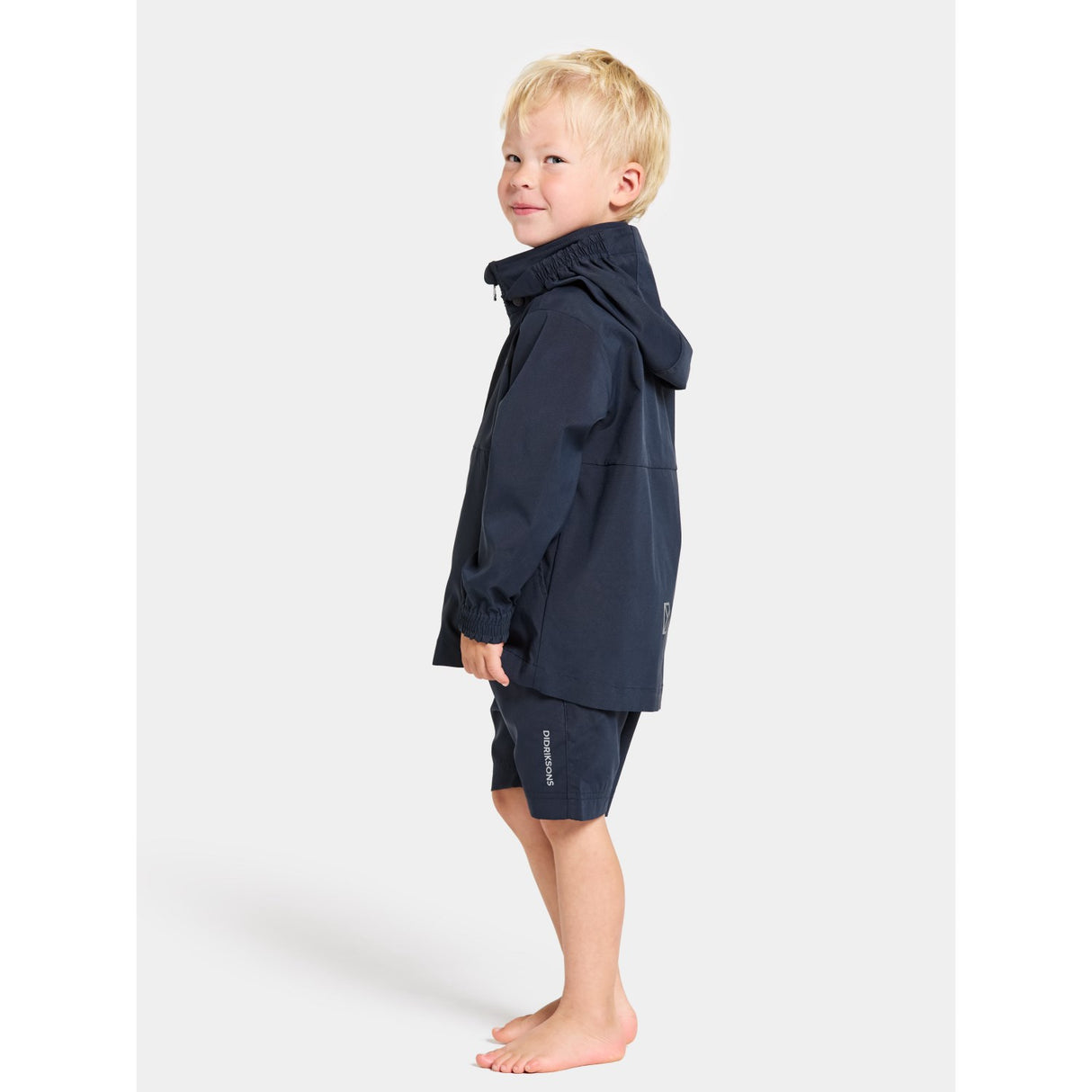 Didriksons Navy Hallon Kids Jacket