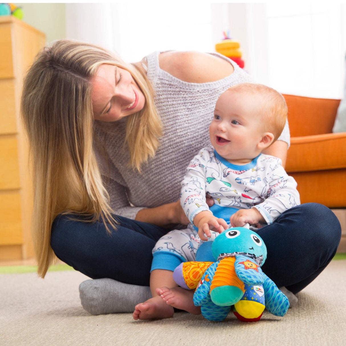 Lamaze Octopus Sam Clip Toy